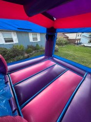 inside20unicorn 1714962675 Unicorn Combo Bounce House- Dry